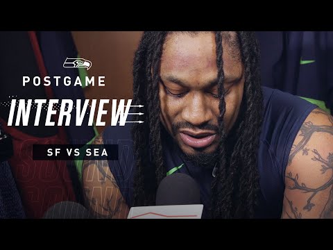 Marshawn Lynch Postgame Interview vs 49ers | Seattle Seahawks 2019
