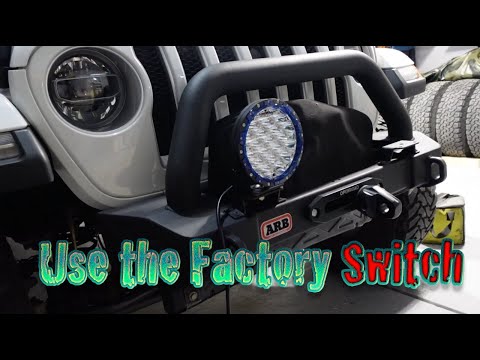 Jeep JL How to Wire Lights to the Factory Fog Lamp Harness
