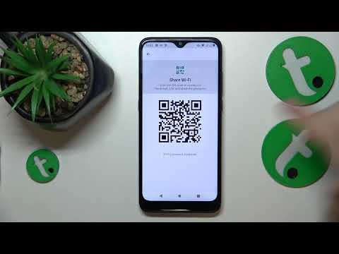 How to Share the WiFi Network Password on ALCATEL 1SE