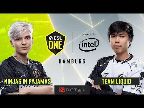 Dota2 - Team Liquid vs. Ninjas in Pyjamas - Game 2 - Group B - ESL One Hamburg 2019