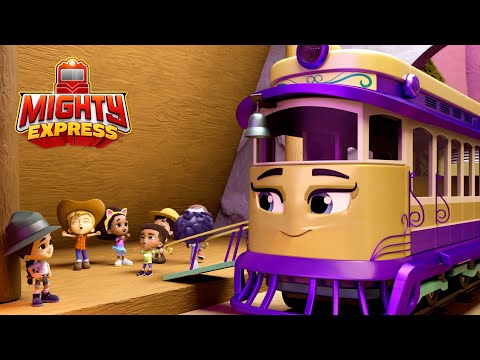 Smores & Spooky Stories at Camp Itchiknee ⛺️ | Mighty Express | Cartoons for Kids