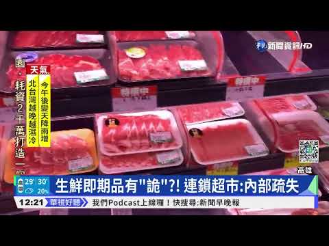 過期肉品換標促銷 高雄連鎖超市遭查獲
