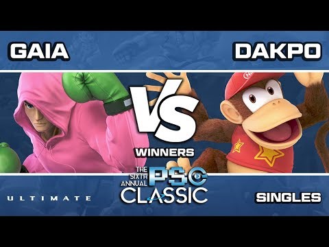 PSG Classic 2019 Smash Ultimate Geki | Gaia (Little Mac) vs TLOC|Dakpo (Diddy Kong) Losers Round 8