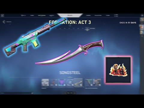 the new act 3 VALORANT battle pass review! (is it worth it)