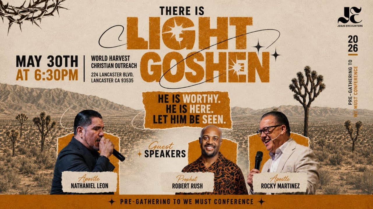 There Is Light Chosen| Guest Speakers A. Nathaniel Leon, P. Robert Rush, A. Rocky Martinez