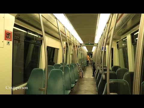 Rustige RET Metro Rotterdam van Delfshaven naar Marconiplein in 2025