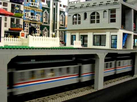 Lego Train Display New Zealand