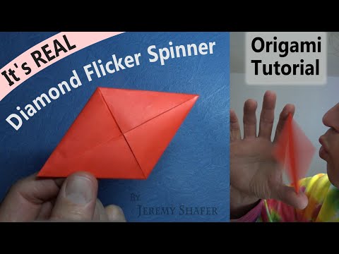 🔶♦♦♦ Super Flying ♦♦♦ Diamond ♦♦♦ Flicker ♦♦♦ Spinner ♦♦♦🔶 🟩 DIY origami 🟩