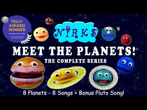 The Complete Meet the Planets + Bonus Pluto Song/ Telly Award Winner / Solar System Songs /The Nirks