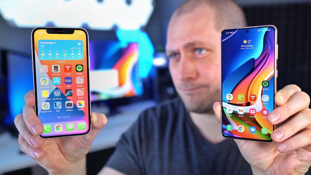 I GAVE UP the iPhone 12 and SWITCHED to the Galaxy S21! Here is why!