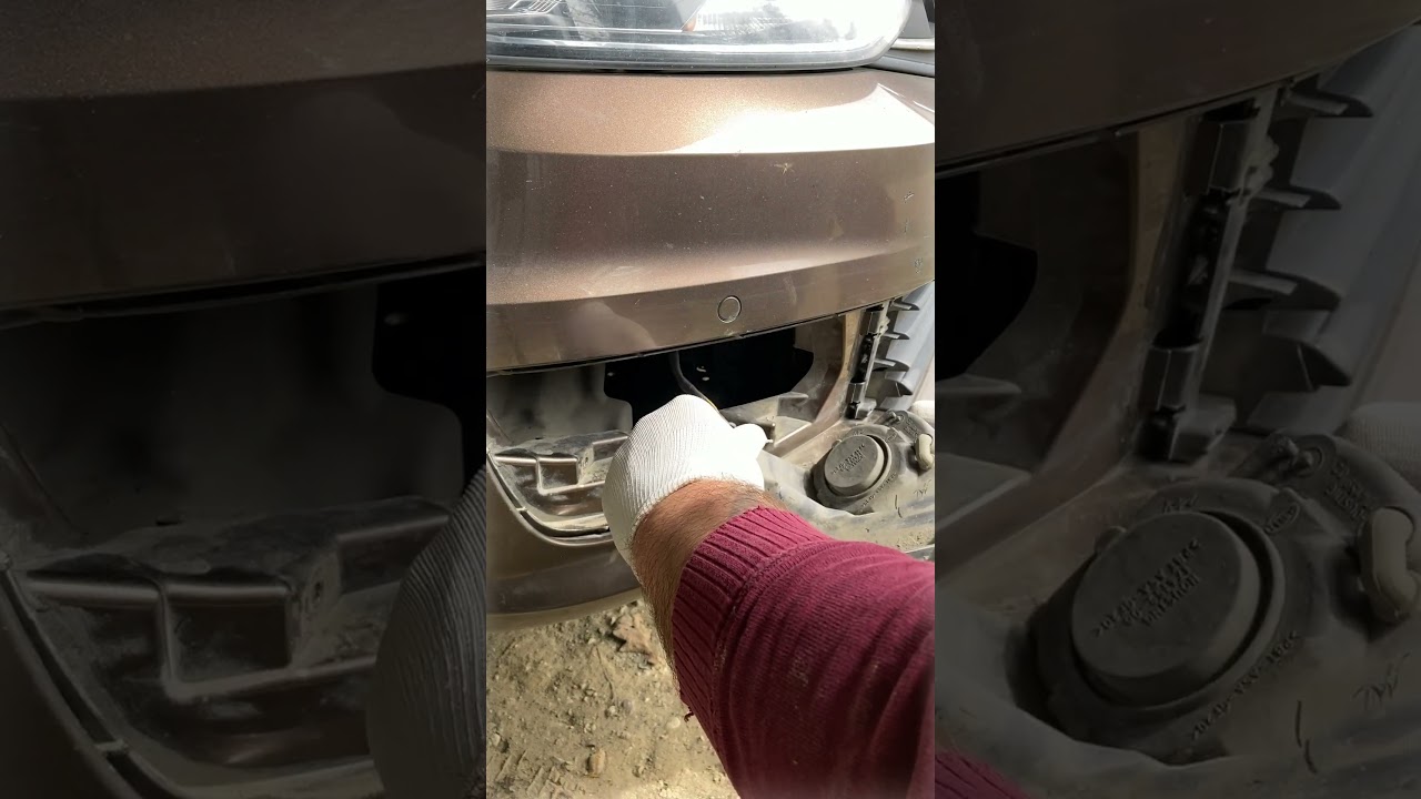 замена лампы ходовых огней поло 2019г