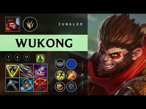 Wukong Jungle vs Elise - EUW Challenger Patch 26.01