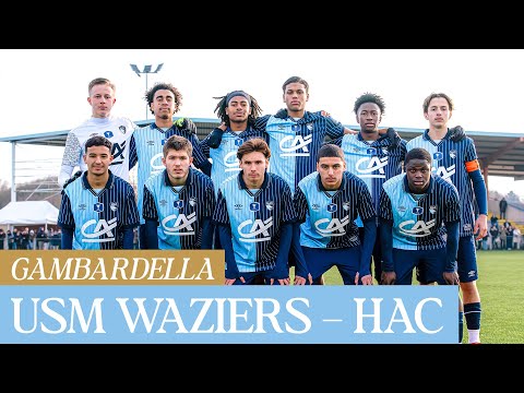 🏆 Résumé : USM Waziers - HAC (0-5) 32es Coupe Gambardella - 2025-2026