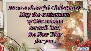 Christmas greetings 2022 video | Christmas greetings, wishes, message, quotes | merry x-mas