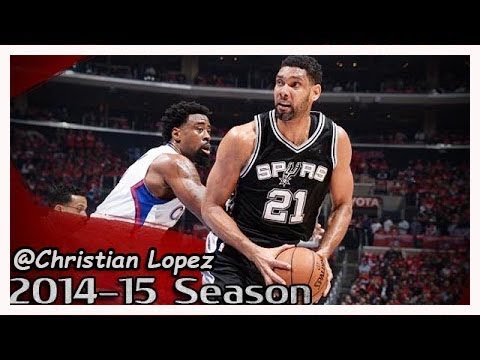 Tim Duncan Full Highlights 2015 Playoffs R1G2 at Clippers - 28 Pts, 11 Rebs, 4 Dimes, LEGEND!