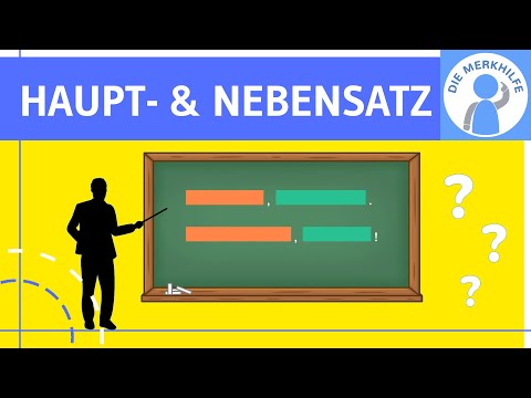 Main and subordinate clauses - distinguishing features, conjugated verbs & examples explained sim...