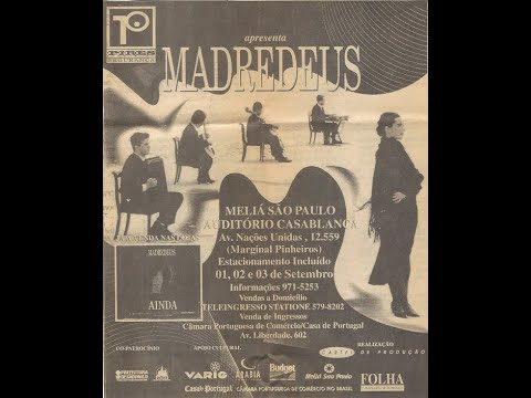 Madredeus - Auditorio Casablanca, São Paulo 1995