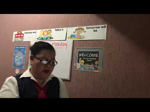 Speaking 3rd Grade|Teacher Melva