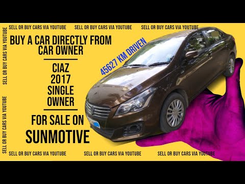 Maruti Suzuki Ciaz 2017: SHVS Diesel Manual: 1st Owner : For Sale on SunMotive : 45627 KM Driven