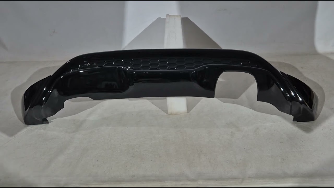 Ford Fiesta 2008–2017 Zadnji difuzor DPT V-3 (HB, mat črna) Video 1