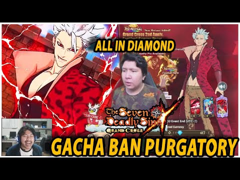 🔥🔥RACUN WINDAH BASUDARA! GACHA 400 DIAMOND UNTUK BAN PURGATORY - The Seven Deadly Sins: Grand Cross
