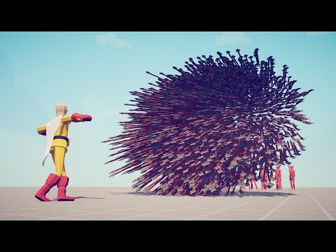 SAITAMA vs ARROW RAIN - Totally Accurate Battle Simulator TABS