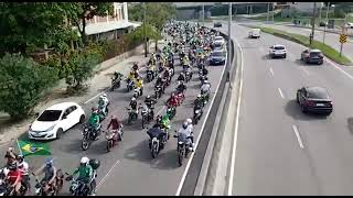 23/05 - Rio de Janeiro Motocarreatata em apoio a Bolsonaro
