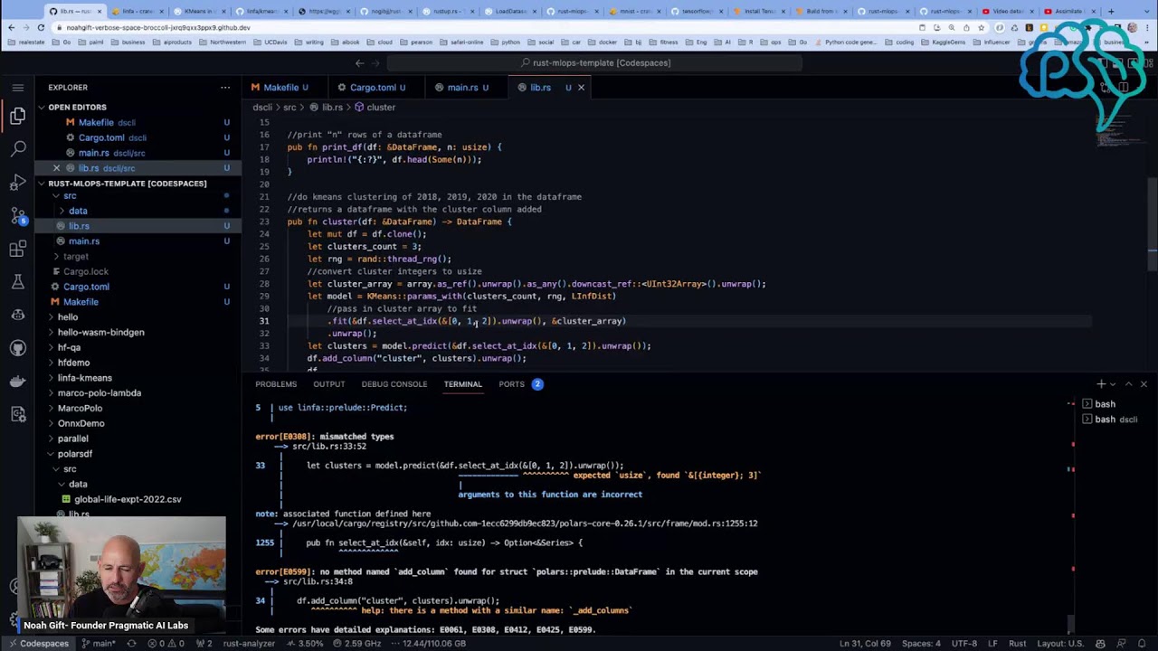 Data Science Projects With Rust