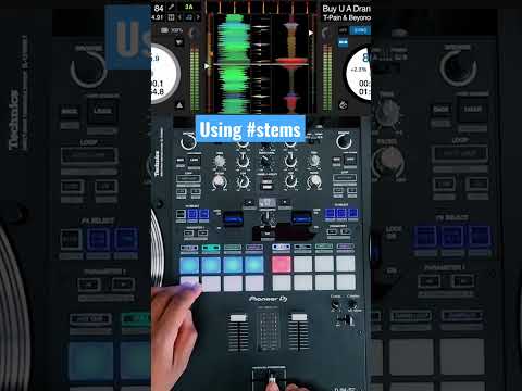 I used #stem separation here to prevent the vocals clashing on both tracks #serato #dj #howtodj