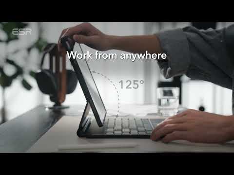 Transform your iPad to unleash your productivity with the ESR Rebound Magnetic Keyboard Case 360