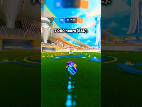 Those movements led me to a difficult save😳😅#rocketleague #yodarl