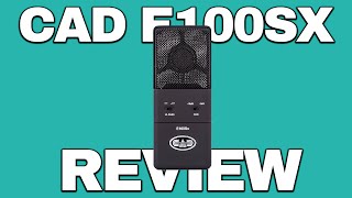 Video thumbnail for CAD E100SX Review (vs  Rode NT1) by James Younger