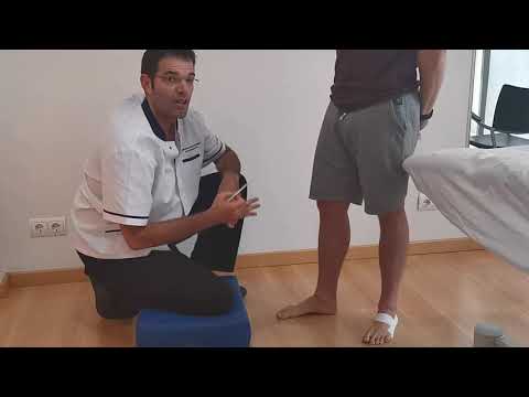Fascitis plantar estiramiento manual