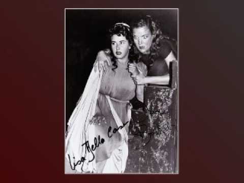 Inge Borkh as Magda Sorel in "The Consul"