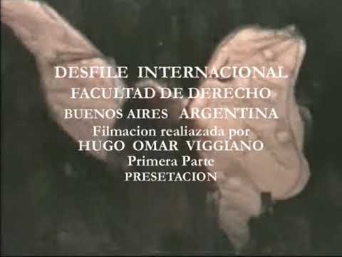 Desfile Internacional de Modas en Derecho  BsAs 99 (a) / filmacion hugo viggiano 1ra parte