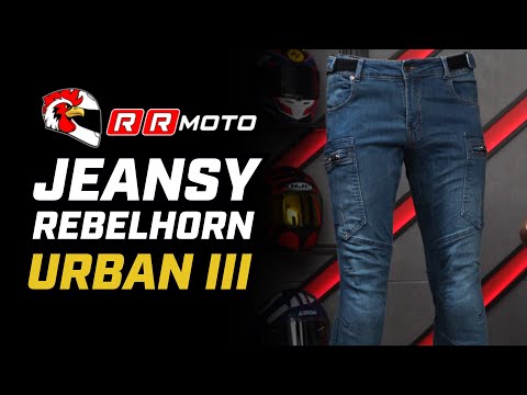 REBELHORN URBAN III - wygodne jeansy motocyklowe