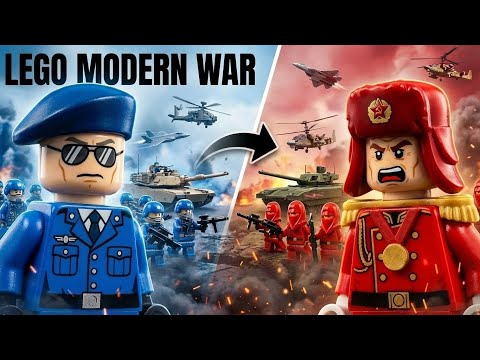 Modern War: The Battle for Uranium Mountains | LEGO War Animation | Full Episode 4
