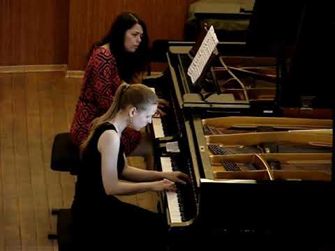 Mozart - Piano Concerto No. 24 in C minor (I. Allegro) - perf. by Olena Antonik