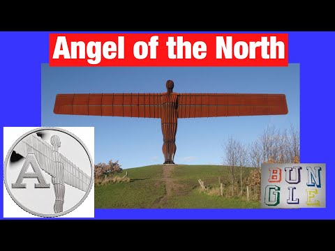 Angel of the North | #A | Visiting all the places in the UK featured on the 10p Coin | AZ Adventures