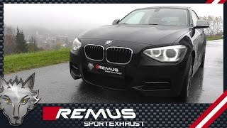 Video: Remus Komplettanlage ab Kat BMW 1er F20 F21 M135i Video: Remus Komplettanlage ab Kat BMW 1er F20 F21 M135i