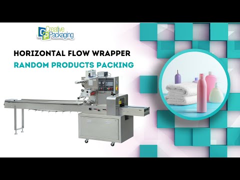 Random Size - Flow Wrapping Machine (Variable Speed)