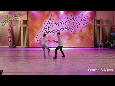 Semion Ovsiannikov & Maria Elizarova - Nordic WCS Championships 2018 Pro Show Demo