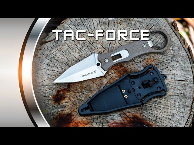 سكين الدفاع عن النفس نصل ثابت بني TF-FIX020BR