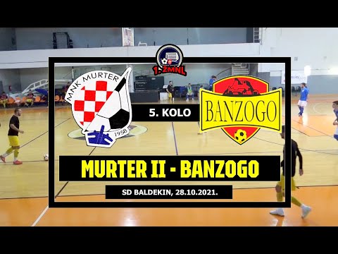ŽMNL: MURTER II - BANZOGO 1:3, 28.10.2021.