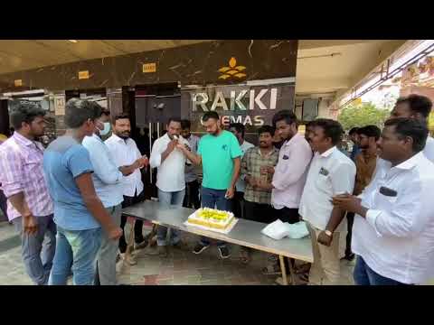 #Thala #ajith 51st birthday cake cutting celebrations at rakki cinemas Ambathur 🤩🤩💥💥