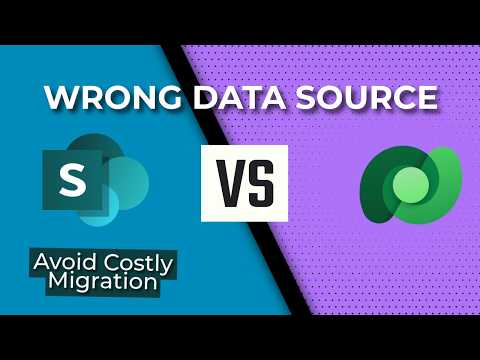 SharePoint vs Dataverse: Power Apps Tips SharePoint vs Dataverse: Power Apps Tips