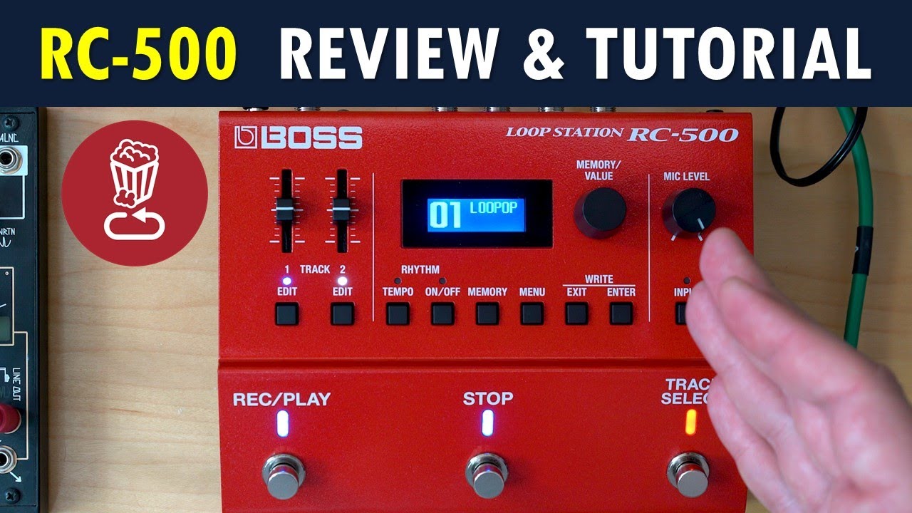 BOSS RC-500 Review and full tutorial // Including LoopStation MIDI control - YouTube