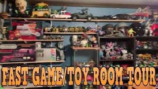 FAST GAME/TOY ROOM TOUR 2019 |LOCH SNES MONSTER