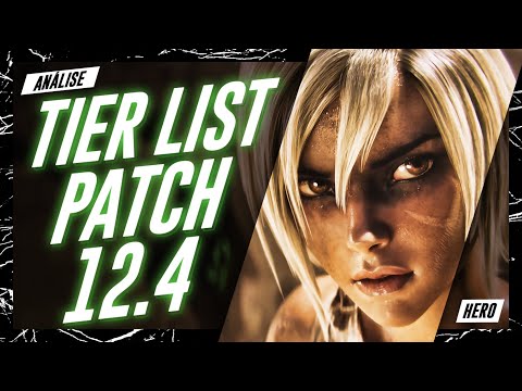 TIER LIST PATCH 12.4 PARA SUBIR DE ELO!