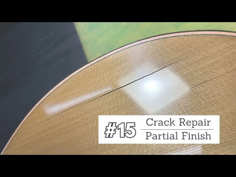 Classical Guitar | Crack Repair/Partial Finish【吉他修理人 | GuitarRepairmanTW 】